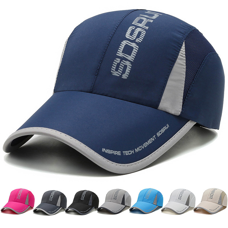 Hut für Herren, dünn und schnelltrocknend, Schutz, Sonnenschutz, Baseballkappe, Sommer, Freizeit, Outdoor-Angeln, atmungsaktiv_voghion.com