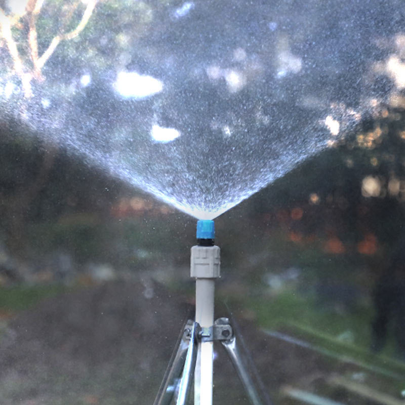 Boca de plástico rociador azul rociador simple jardín sistema de riego equipos no incluidos impuestos