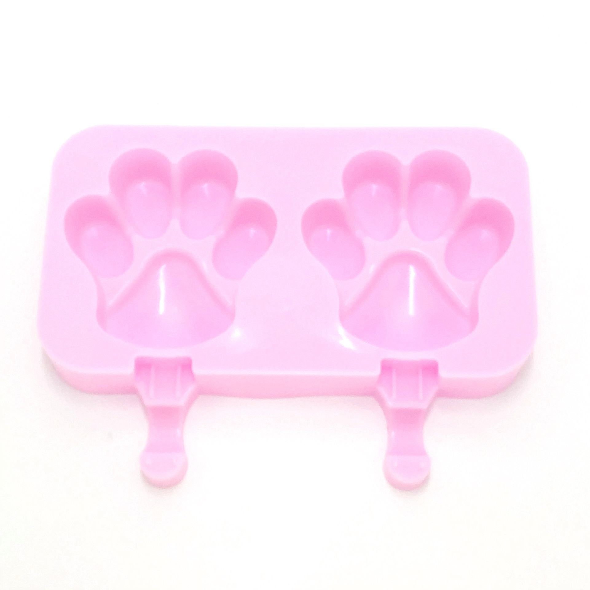 厂家供应创意硅胶冰格 硅胶动物脚印冰格 动物硅胶冰格模具