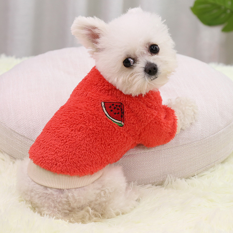 Simple Style Polyester Solid Color Pet Clothing display picture 1