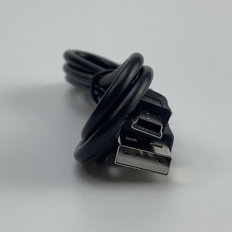 Mini5P MP3MP4 data cable video machine Singing Machine interface T-shaped interface usb Mini 5p charging cable