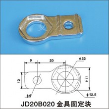 机械手金具吸盘座配件 JE20D060 天行大头金具固定块 JD20B020