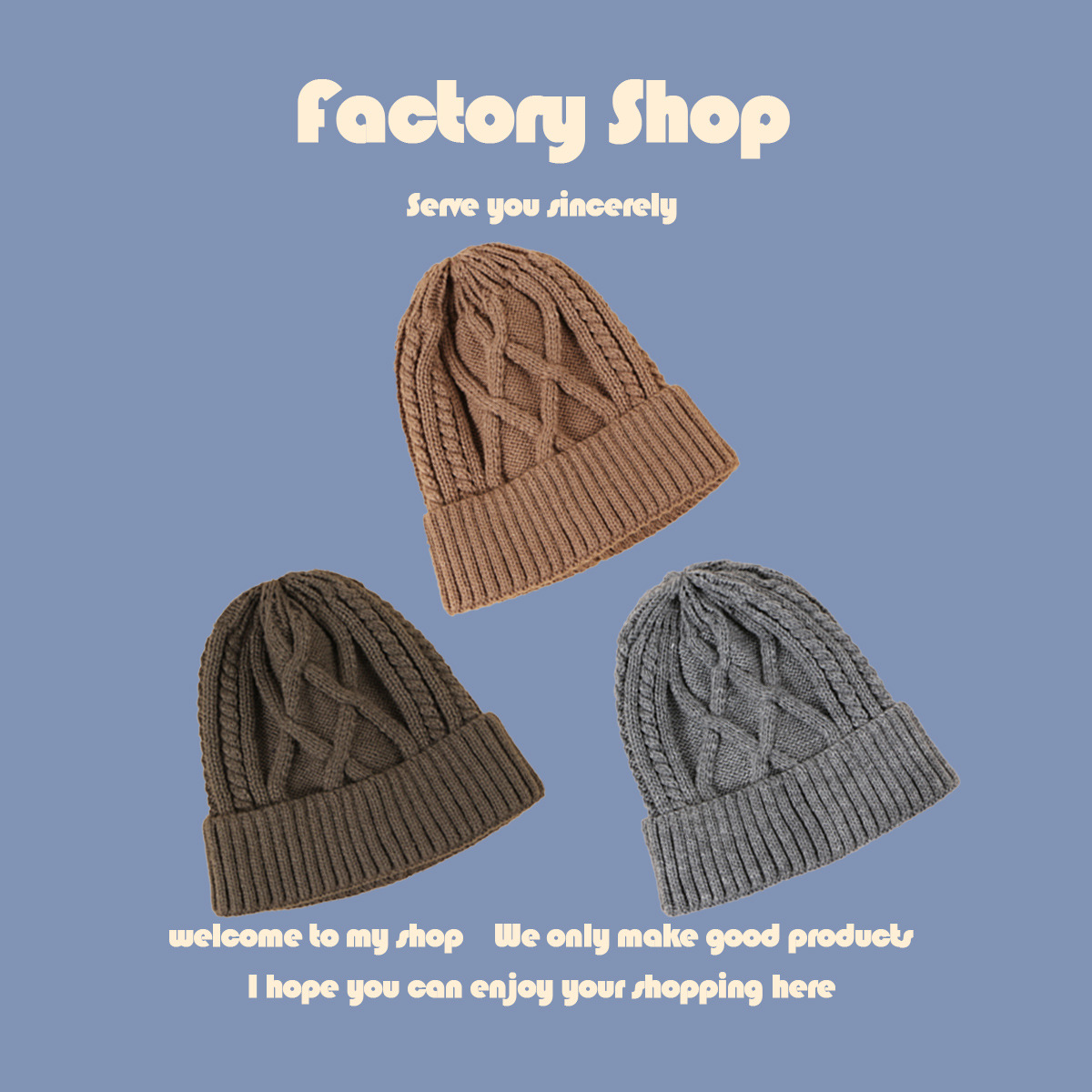 Fashion Knitted Hat display picture 17
