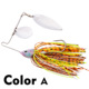 Metal Spinner Baits Spinner Jig Fresh Water Bass Trout Pike Swimbait Tackle Gear