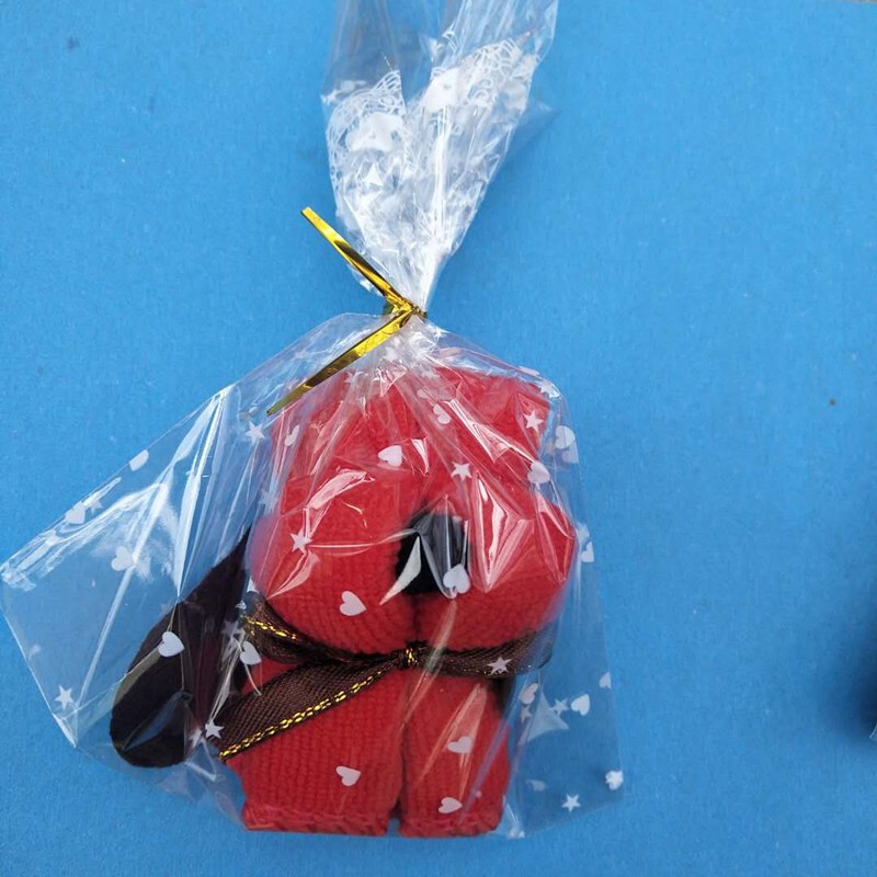 Snoopy Style Dream Towel with Qr Code for Easy Return Gift, Cake, Mini Qr Code Interactive Cute and Adorable Puppy Toy