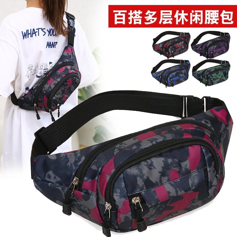 2021 nuevo bolso de cintura casual para hombre impermeable de gran capacidad cajero bolso de teléfono móvil Bolsa de almacenamiento de negocios para mujer bolso de hombro