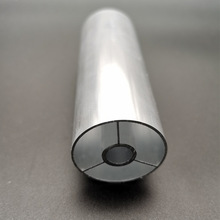 厂家加工6063铝合金空心圆管三叉氧化无缝铝管铝型材铝管型材加工