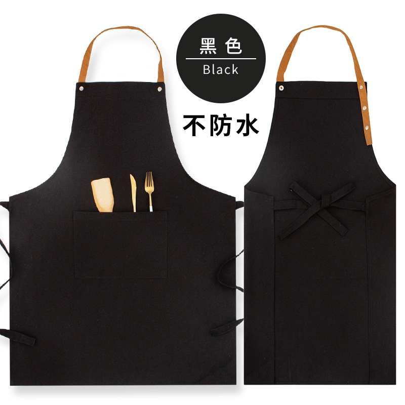 Delantal cocina casera lindo estilo japonés impermeable a prueba de aceite imprimible ropa de trabajo abrigo de moda de estilo coreano de las mujeres para adultos