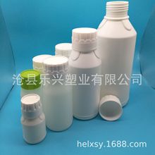 1000ML广口塑料瓶 膜内贴透明线高阻瓶农药包装瓶管道疏通剂瓶