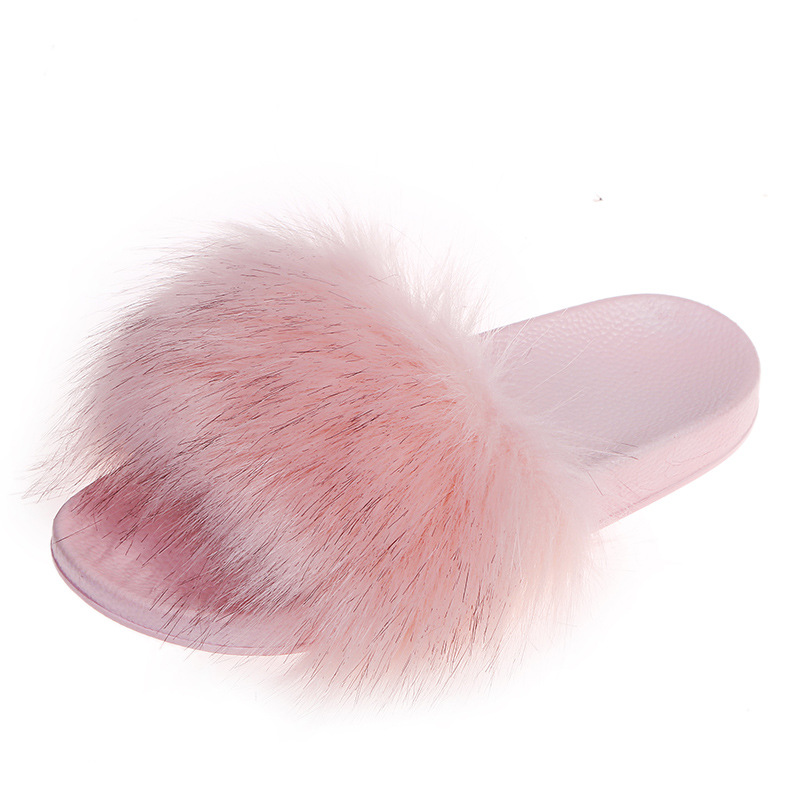 Home Slippers with Artificial Fur NSKJX71209