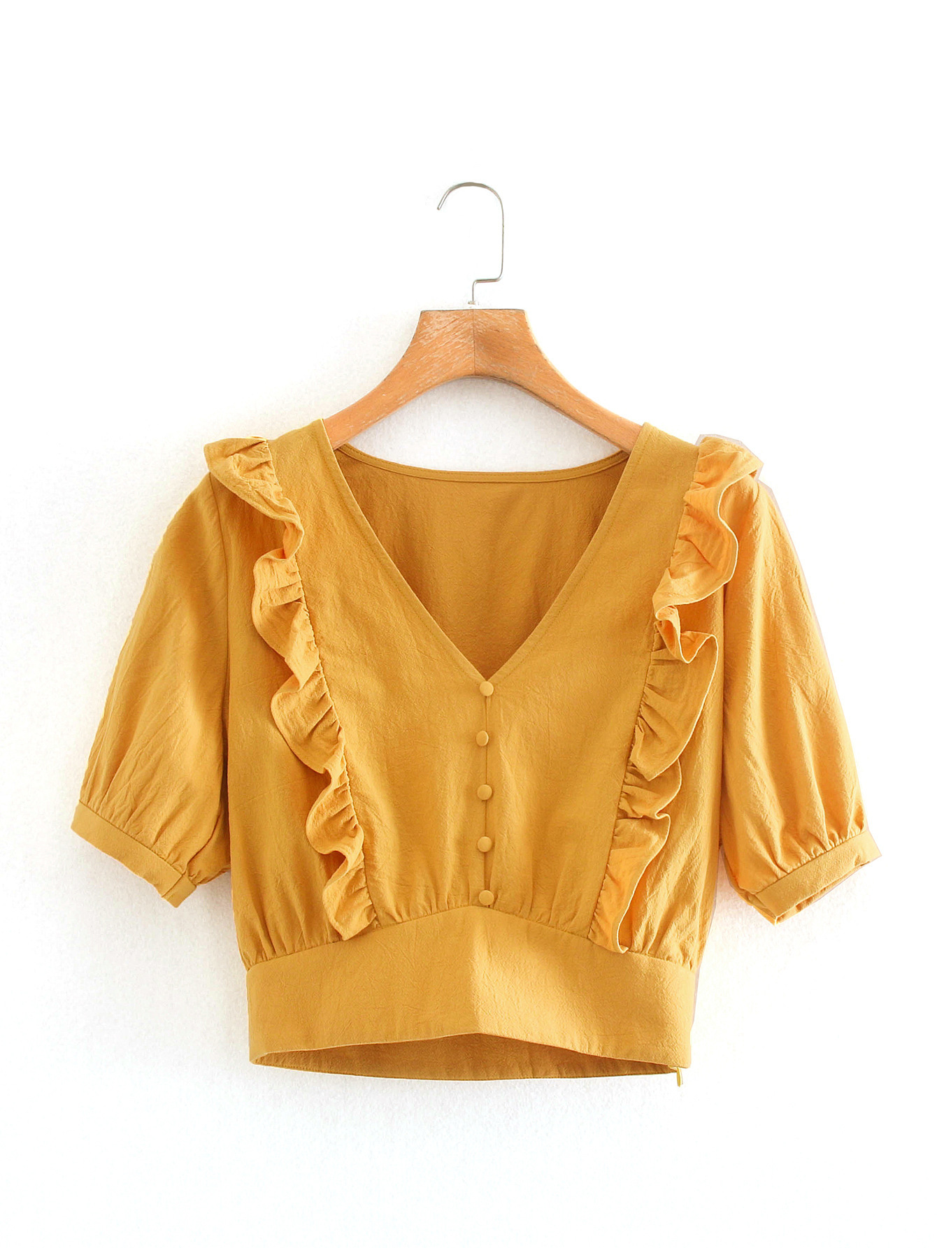 Chemisier en Mélange de coton - Ref 3429264 Image 5