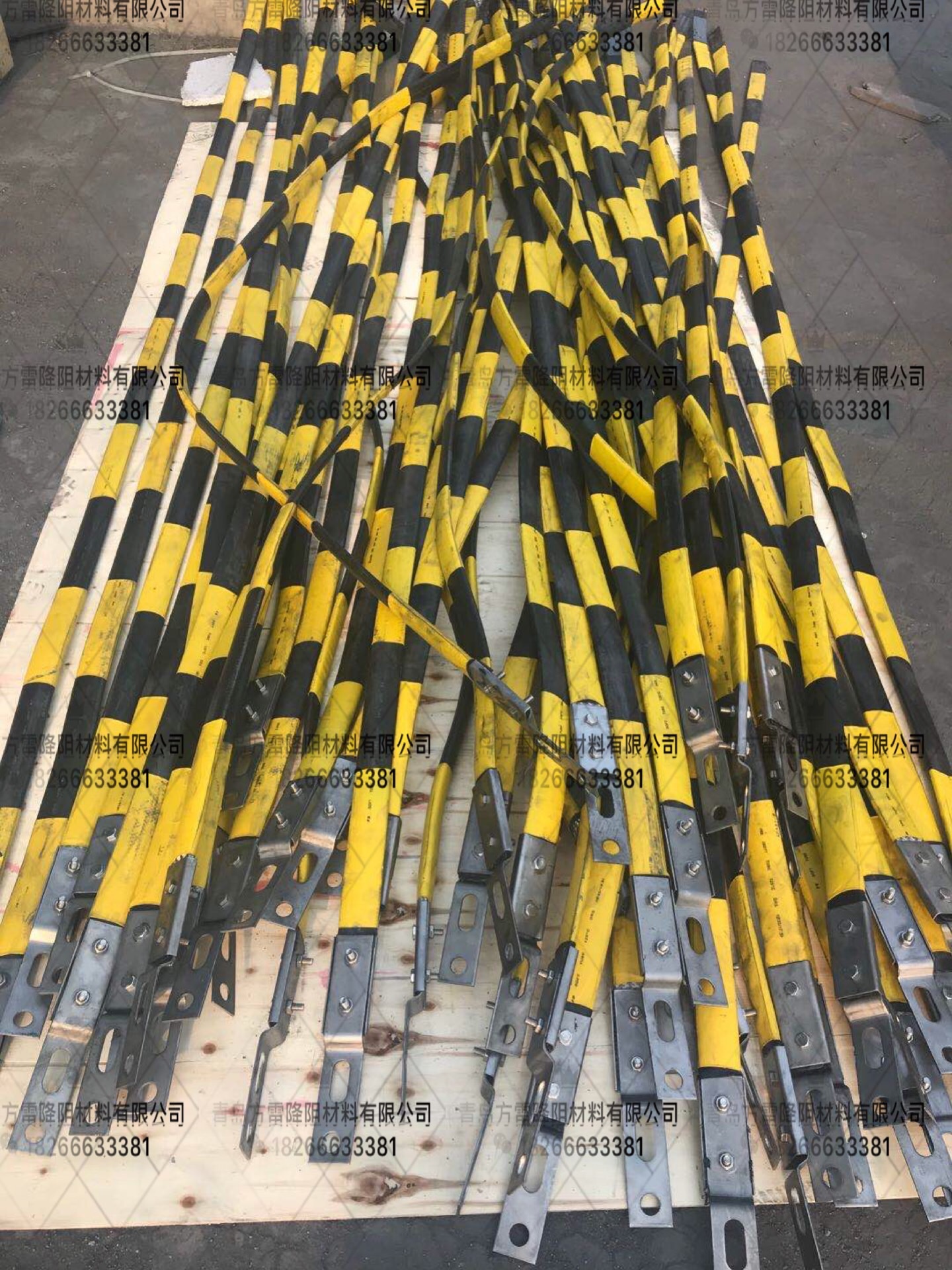 Flexible graphite grounding rod Graphite ion grounding electrode Quick-mounted flexible graphite grounding body