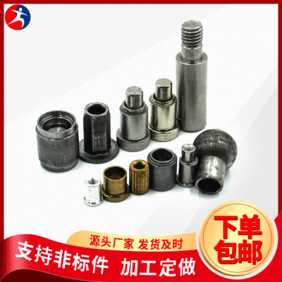 各种非标件冷镦成型加工 承接铜铝铁不锈钢非标五金件定制