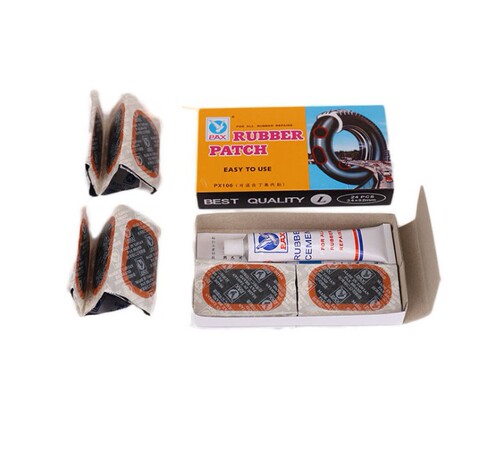 Pigeon brand cold repair glue, bicycle and motorcycle tire patch, tire repair tool, repair liquid and glue to repair tire
