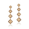 Elegant long crystal earings, earrings for bride, wholesale