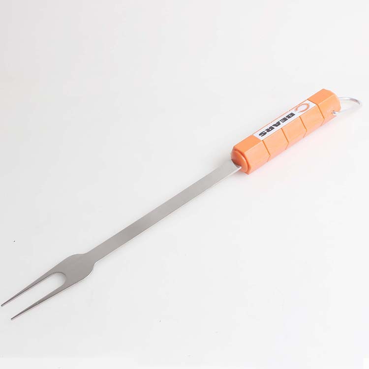 Fuente de la fábrica PP mango de goma para hornear conjunto de acero inoxidable barbacoa de cartón para hornear juego al aire libre suministros de barbacoa herramientas