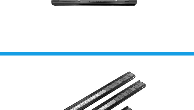 Suitable for 17-20 Ford Raptor F150 threshold strip door interior welcome pedal modification decoration