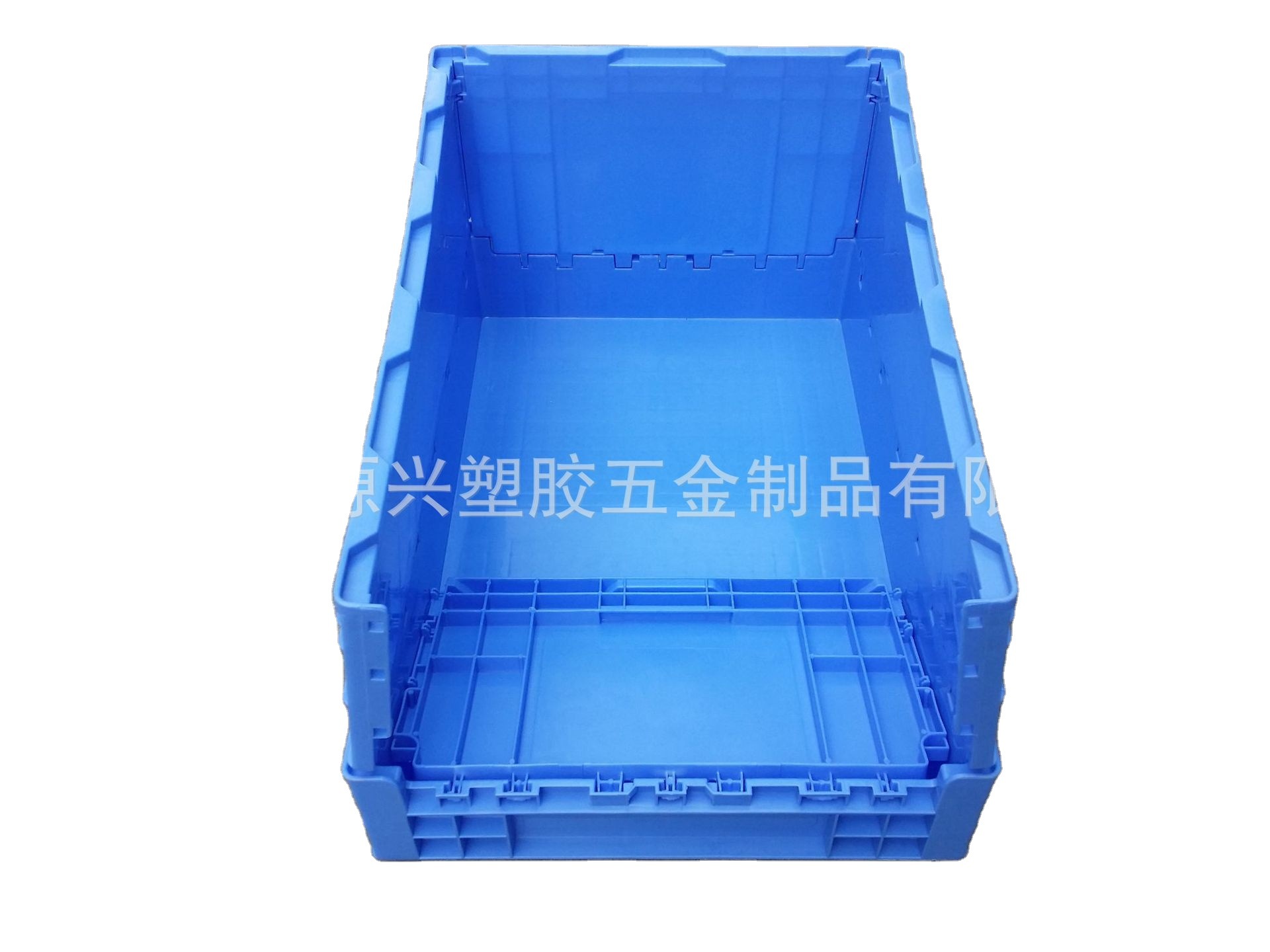 厂家批发加强筋汽配周转箱S504塑料收纳箱EUO日系标准物流折叠箱