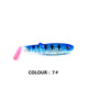 small Paddle Tail Lures Soft Baits Bass Trout Fresh Water Fishing Lure