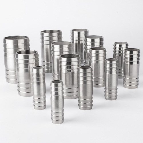 304 stainless steel double-headed pagoda double-pipe joint straight-through double-head joint 8mm10mm12mm15mm
