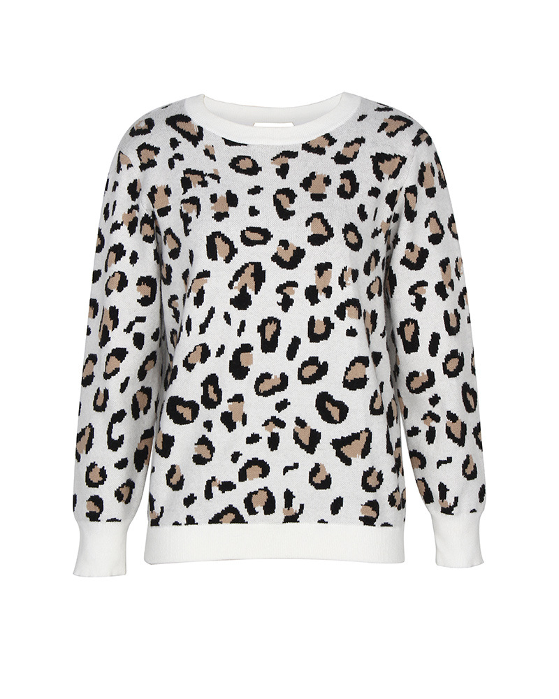 autumn and winter fashion leopard sweater NSDY7666