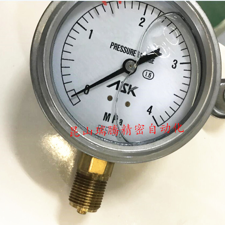 ASK压力表OPG-AT-G3/8-75x4MPa ASK甘油压力表