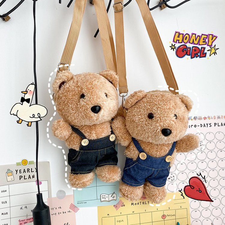 Lindo Bolso De Hombro De Muñeca De Oso De Peluche Al Por Mayor display picture 92