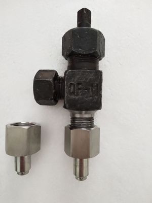 厂家供应QF-11氨气直角阀用于汇流排不锈钢1/2焊接座子批发|ms