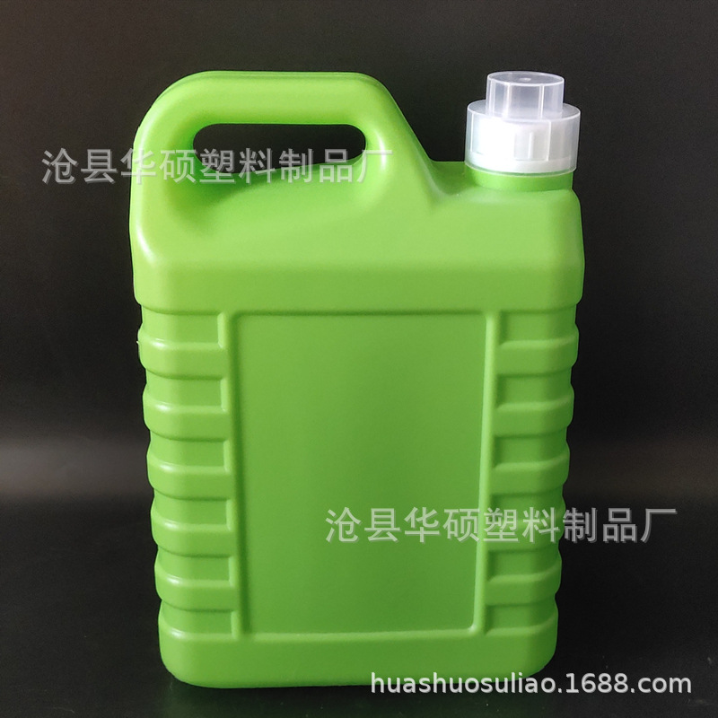 5L花肥液体肥料桶刻度量杯盖桶机油桶农药桶化工桶香精香料方壶