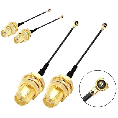 ipex转sma母头内孔SMA转IPX转接线 WIFI/GSM/3G/GPS/4G模块连接线