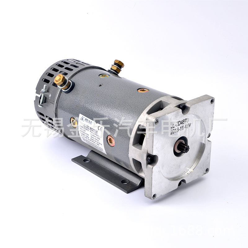 剪叉式高空作业平台24V/48V 4KW大功率高转速液压直流叉车电机|ms