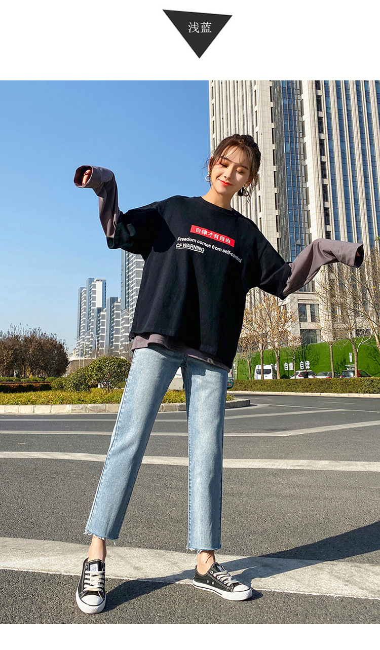 Pantalon léger femme en cow-boy - Ref 3430190 Image 19