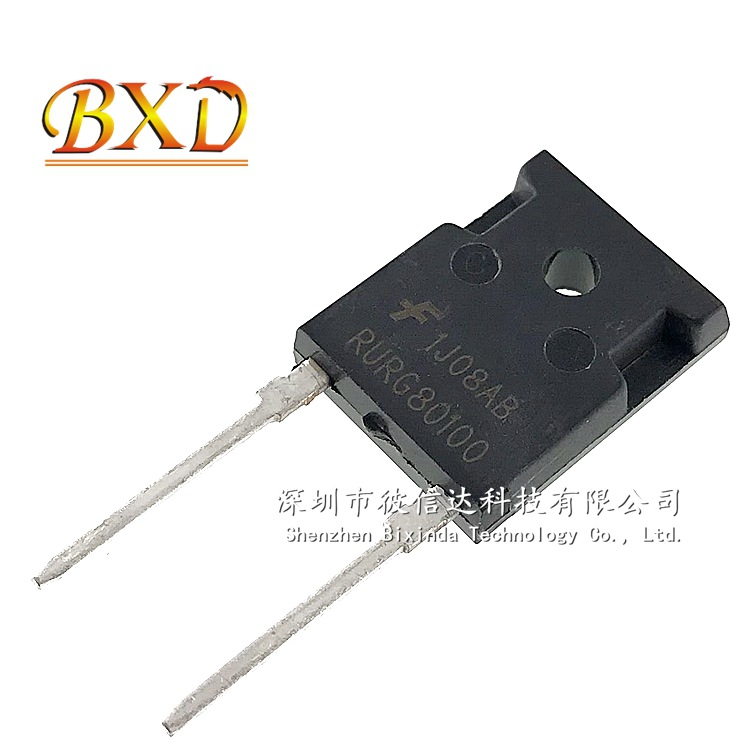 RURG80100 TO-247 80A 1000V 快恢复二极管 大功率管 整流管 全新