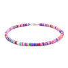 Europe and America Cross border Jewelry Bohemia originality new pattern fashion clavicle 6mm Wafer colour Fimo Necklace