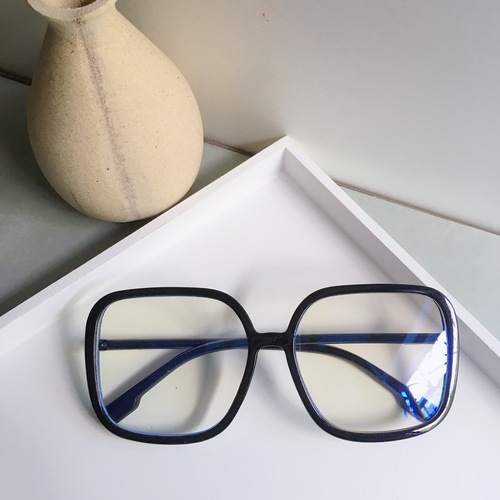 2020新款防蓝光眼镜黑框素颜时尚眼镜框小红书潮流平光镜女