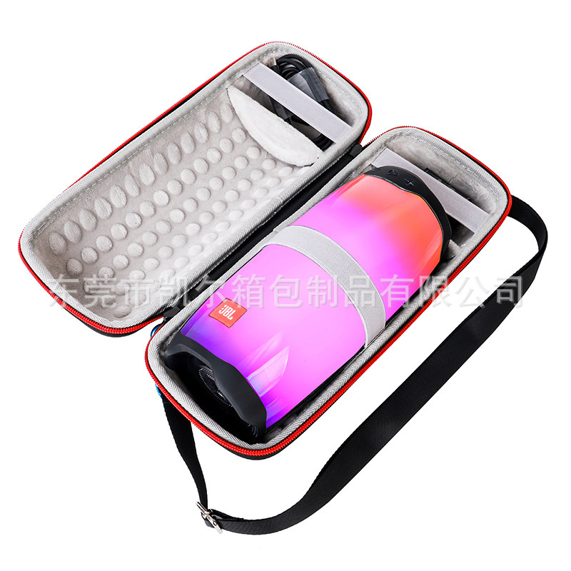 Suitable for Jbl Pulse4 Bluetooth Speaker Box Audio Cosmetics Bag Eva Protective Cover Amazon Export New Model