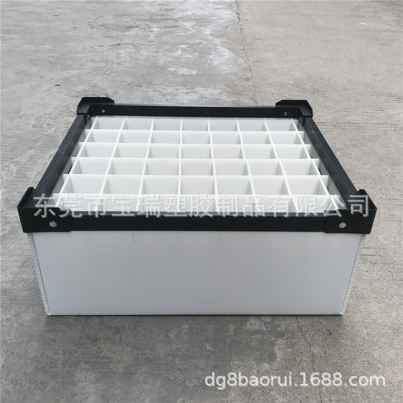 pp塑料中空板骨架箱 定制各种规格瓦楞板刀卡箱