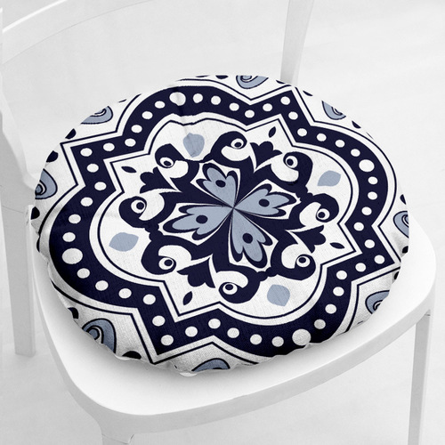Mr. Bao retro thick chair cushion, Chinese style home sofa chair cushion, office club lumbar support customization