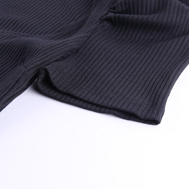 Pleating Puff Sleeve Short Sleeve Top - T-shirts & Tops - Uniqistic.com