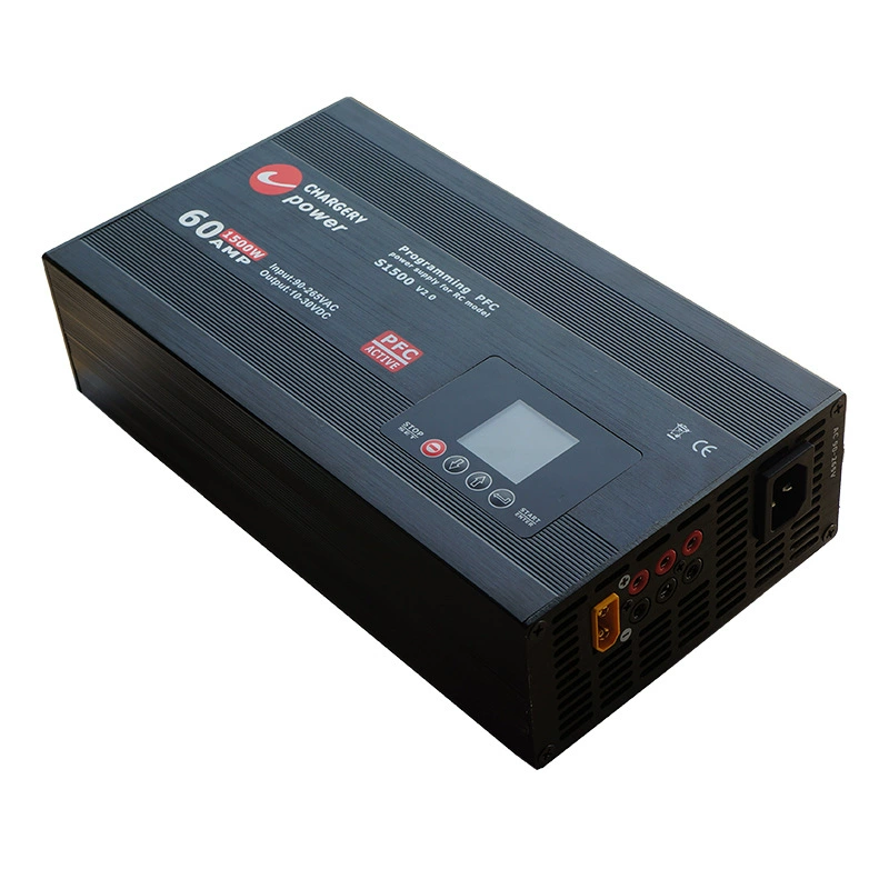 [60A 1500W 30V мощный источник питания, для электромоделей и дронов, регулируемые напряжение и ток]
