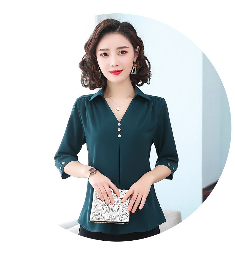 Chemisier en Mousseline de soie - Ref 3429274 Image 27