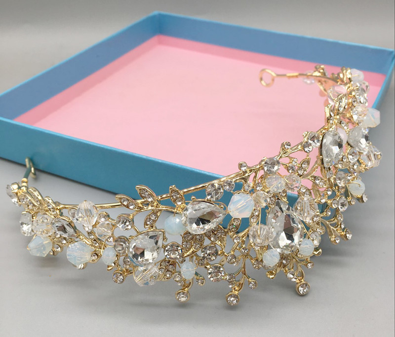 170g Weight Crown Hair Accessories Type 1 Piece Quantity Wedding, Engagement Occasion Alloy Material Crown Pattern All Seasons Season Women's Gender Plating Design Elegant, Streetwear Style Elegant Streetwear Women's Crown Alloy Plating Crown 9