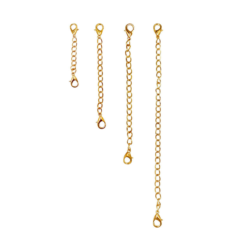 DIY Jewelry Accessories Classification 1 Piece Simple Style Solid Color Alloy Jewelry Accessories