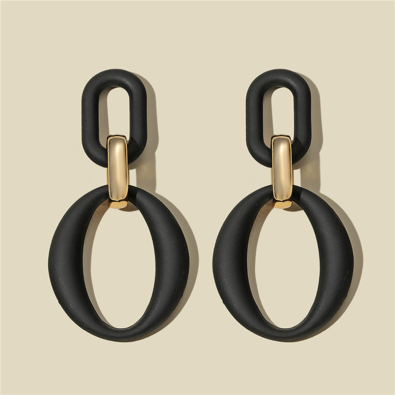 Temperament earrings women's long autumn...