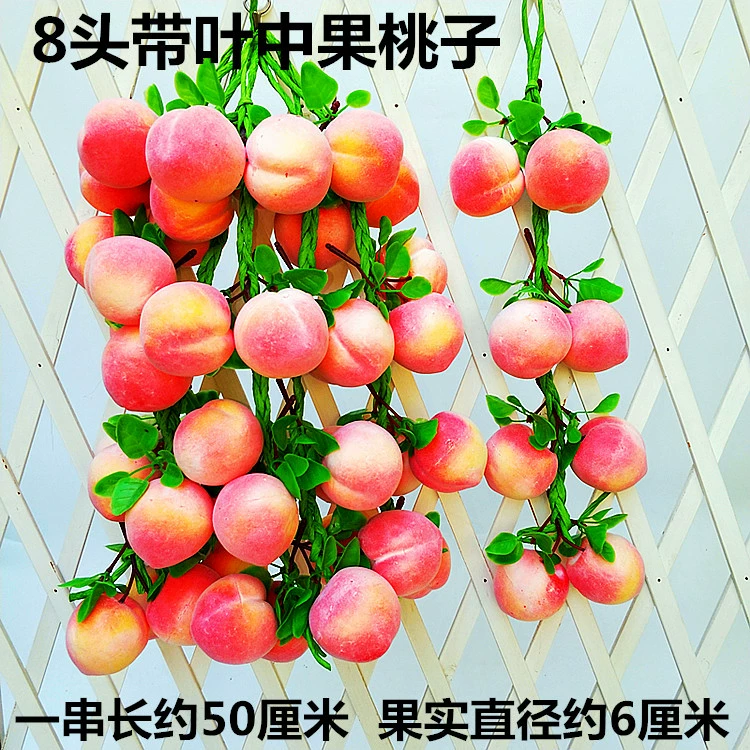 Vegetable model pendant fruit and vegetable window fake vegetable corn chili pepper, garlic decoration farmhouse fake fake