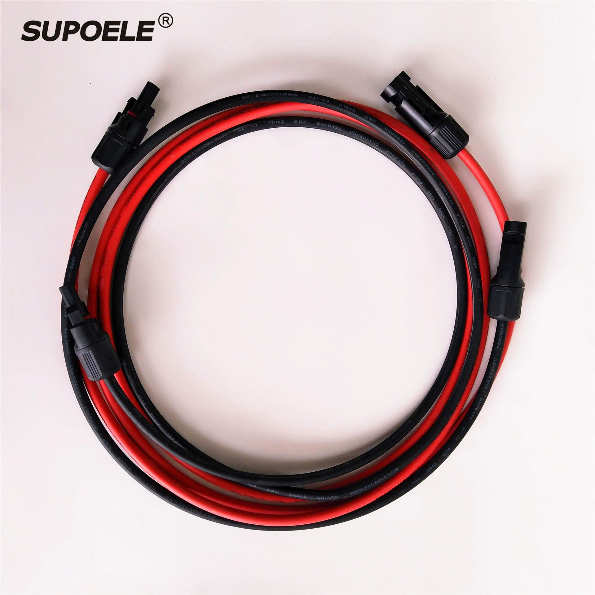 PV1-F Удлинительный шнур PV Солнечный разъем с двойной головкой с удлинителем кабеля PV DC PV перемычкой PV