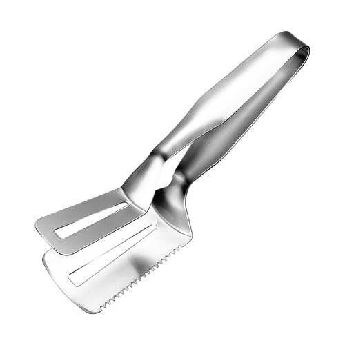Daoqi 304 stainless steel food clips with serrated barbecue clips kitchen household fried fish clips food clips steak clips