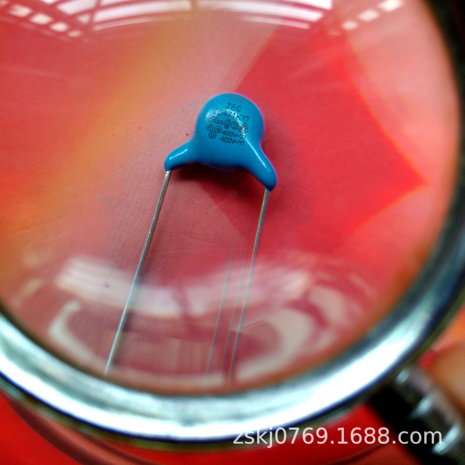 Y1电容471K400VP10安规CT7瓷片470PF440VAC原装高频高压安规