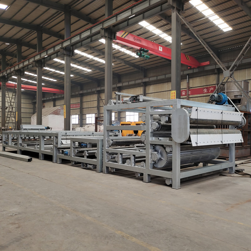 洗沙场污泥污水处理设备 洗砂泥浆脱水机 带式浓缩脱水压滤机