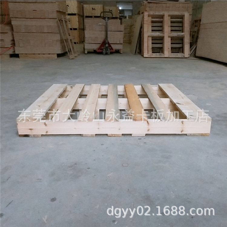 厂家批发原材料出口实木栈板消毒卡板熏蒸物流仓储周转木托盘